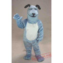 Blue Pup Dog Mascot Costume