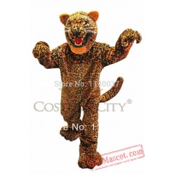 Plush Jaguar Mascot Costume