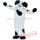 Black & White Sheepdog Mascot Costume