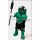 Green Devil Mascot Costume