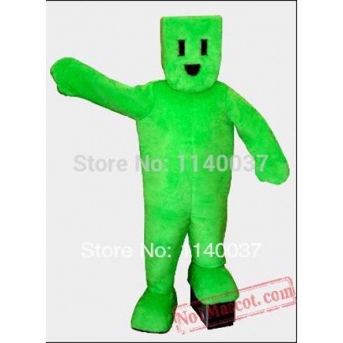 Green Monster Bogman Mascot Costume