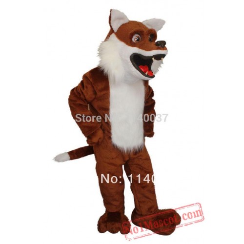 Friendly Fox Mascot Costume