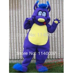  Blue Monster Mascot Costume