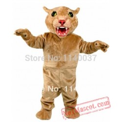 Big Leopard Panther Cat Cougar Mascot Costume