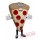 Pepperoni Pizza Mascot Costume