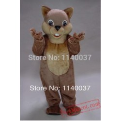 Chipper Chipmunk Mascot Costume