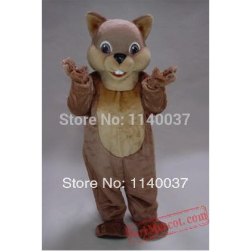 Chipper Chipmunk Mascot Costume