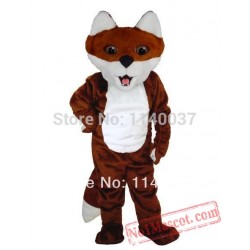 Cartoon Fox Mascot Costume