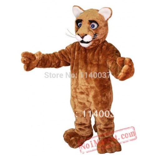 Little Leopard Panther Cat Cougar Mascot Costume