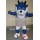 Blue Taz Monster Mascot Costume