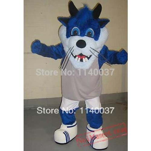 Blue Taz Monster Mascot Costume