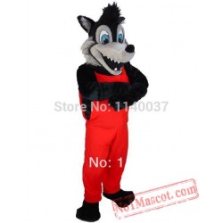 Bad Wolf Mascot Costume