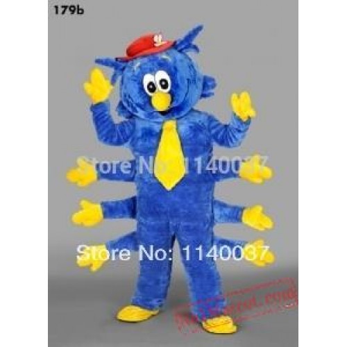 Caterpillar Mascot Costume