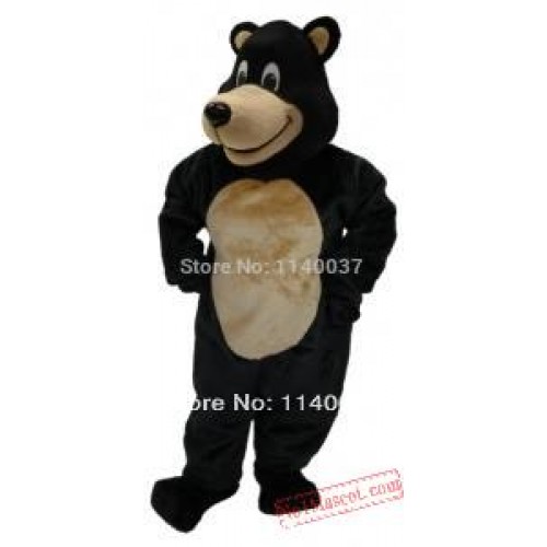 Mascot Black Bear Mascot Costume