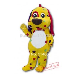 Yellow Dog Puppy Animal Mascot Costume