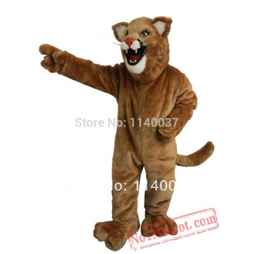 Carnival Costume Fancy Costume Leopard Panther Cougar Mascot Costume