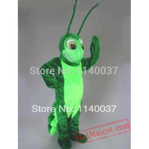 Grasshopper Insect Mascot Costume