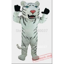 Albino Tiger Mascot Costume