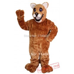 Carnival Costume Fancy Costume Friendly Cougar Mascot Costume