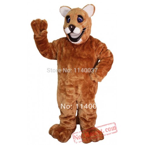 Carnival Costume Fancy Costume Friendly Cougar Mascot Costume