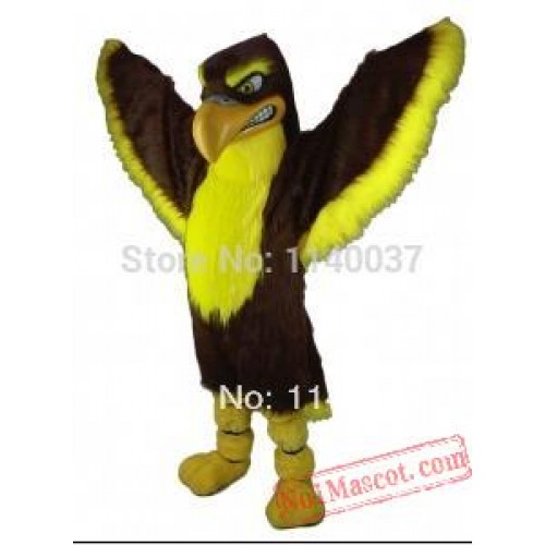 Yellow Eagle Mascot Costume