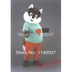 Cartoon Fox Mascot Costume