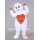 Valentine Bear Mascot Costume