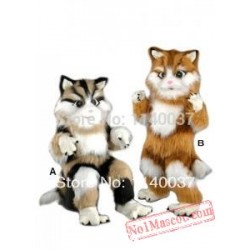 Deluxe Plush Cat Mascot Costume