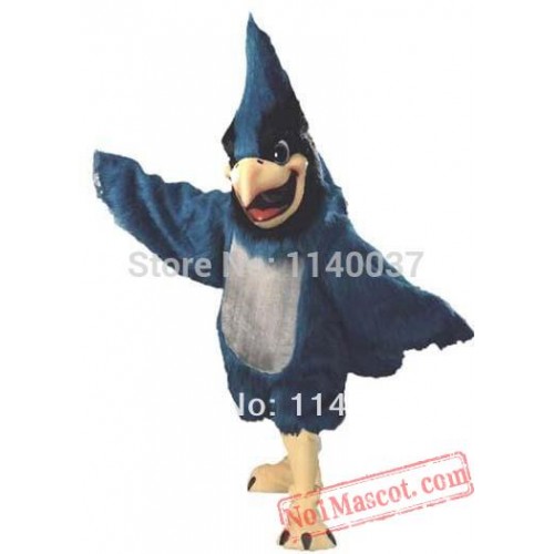 Big Blue Jay Mascot Costume