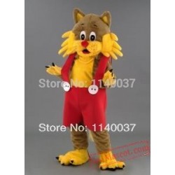 Cartoon Cat Mascot Costume