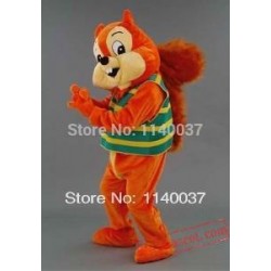 Cute Squirrel Mascot Costume