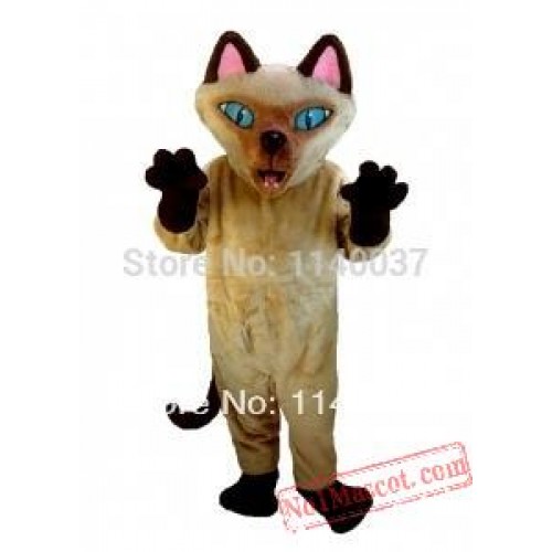 Siamese Cat Mascot Costume