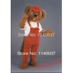 Plush Bear Mascot Costume