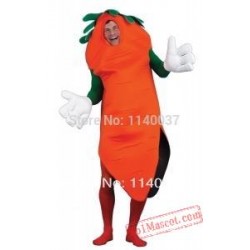 Carrot Mascot Costume