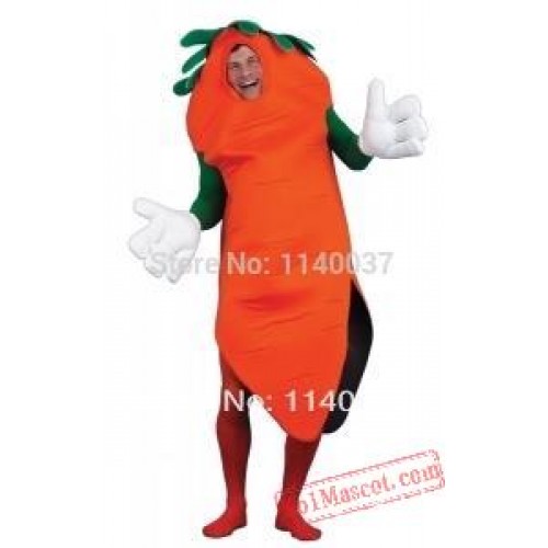 Carrot Mascot Costume