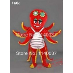 Octopus Mascot Costume