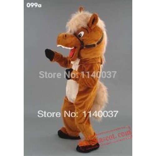 Stable Horse Mascot Costume