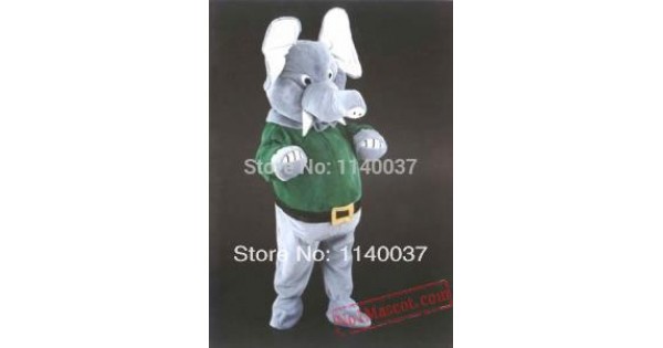 Deluxe Plush Elephant Mascot Costume