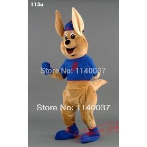 Boxing Kangaroo Mascot Costume