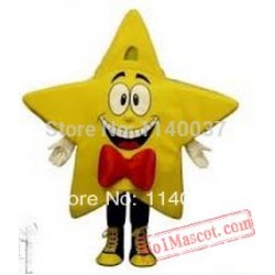 Yellow Star Mascot Costume