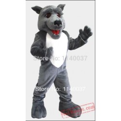 Wolfhound Wolf Mascot Costume
