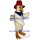 Red Hat White Chicken Mascot Costume