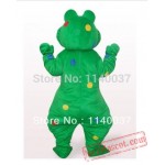 Green Frog Mascot Costume