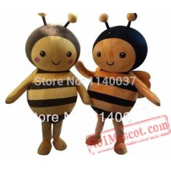 Big Eyes Honey Bee Mascot Costume