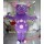 Purple Sheep Animal Mascot Costume