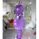 Purple Sheep Animal Mascot Costume
