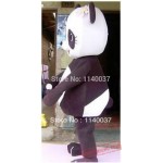 Pink Panda Bear Girl Mascot Costume