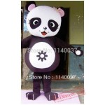 Pink Panda Bear Girl Mascot Costume