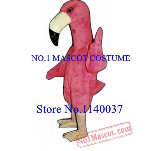 Anime Cosplay Costumes Pink Flamingo Mascot Costume