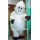 Plush White Snowman Snow Monster Mascot Costume